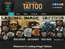 Tablet Screenshot of lastingimagetattoo.com